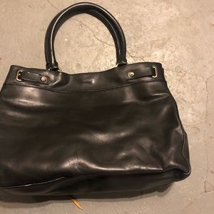 Brand New Black Ann Taylor Leather Bag